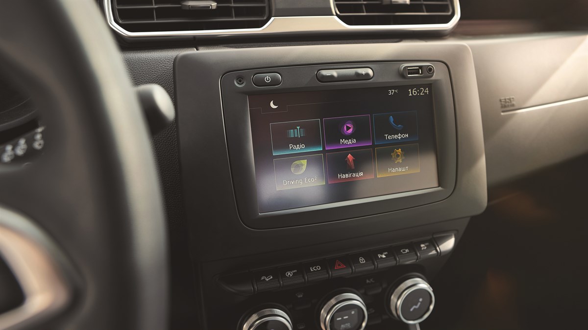 Renault DUSTER - Design intérieur - Media Nav Evolution