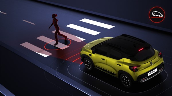 EBD com assistência à travagem - Renault Kiger