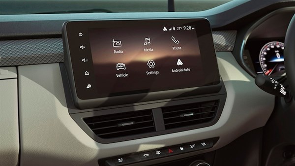 ecrã táctil 7" - Renault Kiger