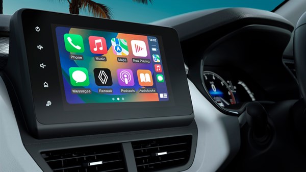 replicação de smartphone sem fios - Renault Kiger